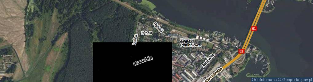 Zdjęcie satelitarne Szkolna ul.